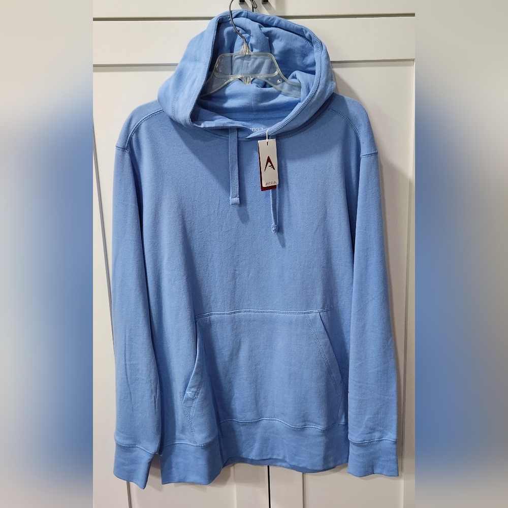 Antigua Light Blue Men's Hoodie